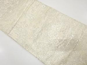 アンティーク　華紋に鳳凰模様織り出し袋帯（材料）